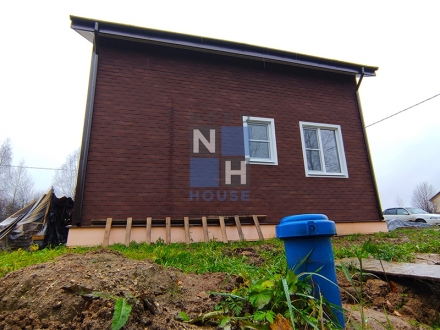 Каркасный дом 130 м2 с террасой в Ярославле