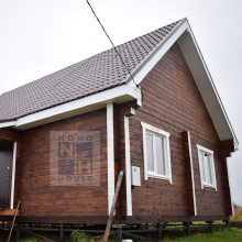 Дом из профильного бруса в Ярославле готовый