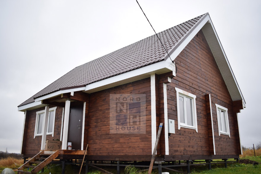 Дом из профильного бруса в Ярославле готовый