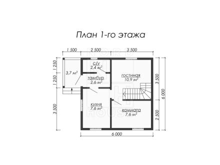 Каркасный дом КД-27